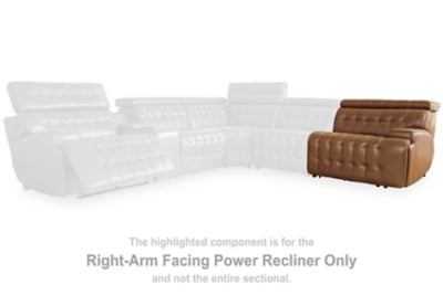 Temmpton Right-Arm Facing Power Recliner - U9270862