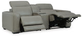 Correze 3-Piece Power Reclining Sectional Loveseat - U94202S3