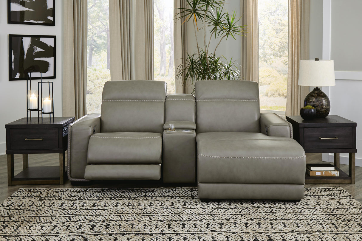 Correze 3-Piece Power Reclining Sectional with Chaise - U94202S11