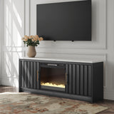 Cadmori 63" TV Stand with Electric Fireplace - W2616W1