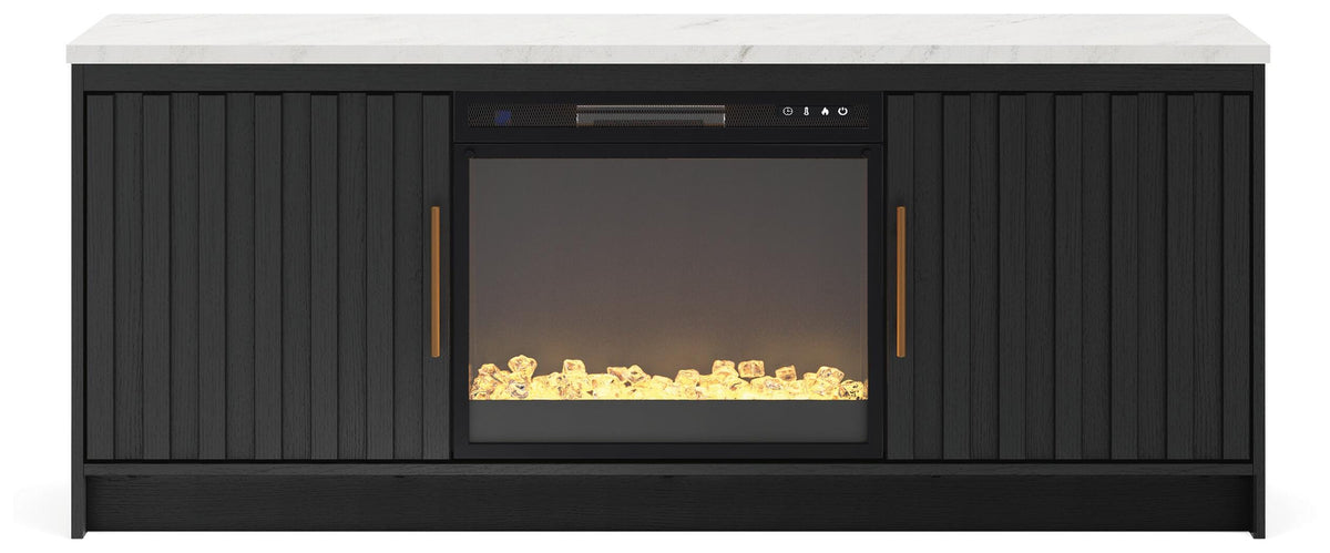 Cadmori 63" TV Stand with Electric Fireplace - W2616W1