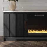 Cadmori 63" TV Stand with Electric Fireplace - W2616W1