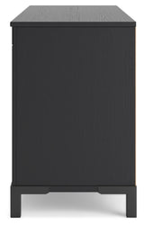 Cayberry 60" TV Stand with Electric Fireplace - W2721-168