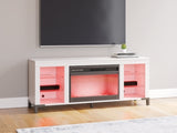 Brollevi 60" TV Stand with Electric Fireplace - W2722-168