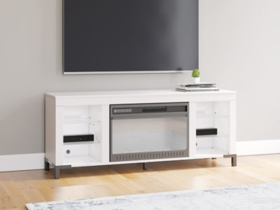 Brollevi 60" TV Stand with Electric Fireplace - W2722-168