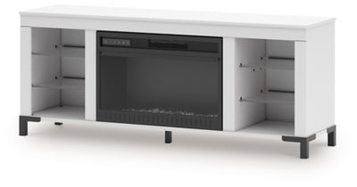 Brollevi 60" TV Stand with Electric Fireplace - W2722-168