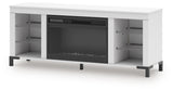 Brollevi 60" TV Stand with Electric Fireplace - W2722-168