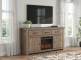 Garistyn 73" TV Stand with Electric Fireplace - W2844W3