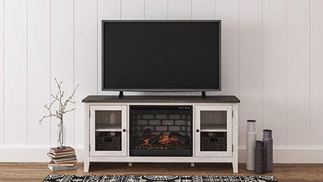 Dorrinson 60" TV Stand with Electric Fireplace - W287W3