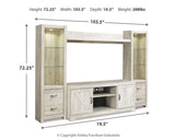 Bellaby 4-Piece Entertainment Center - W331W2