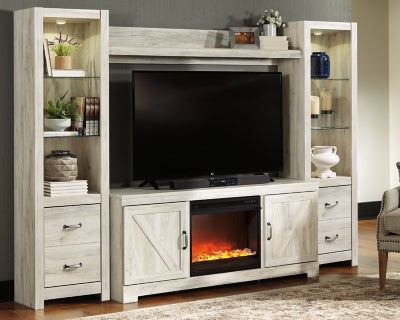 Bellaby 4-Piece Entertainment Center with Fireplace - W331W5