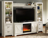 Bellaby 4-Piece Entertainment Center with Fireplace - W331W5