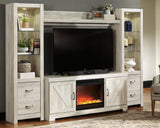 Bellaby 4-Piece Entertainment Center with Fireplace - W331W5