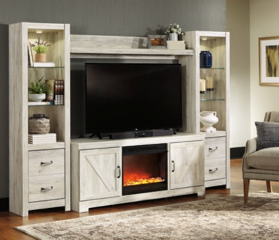 Bellaby 4-Piece Entertainment Center with Fireplace - W331W5
