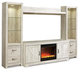 Bellaby 4-Piece Entertainment Center with Fireplace - W331W5