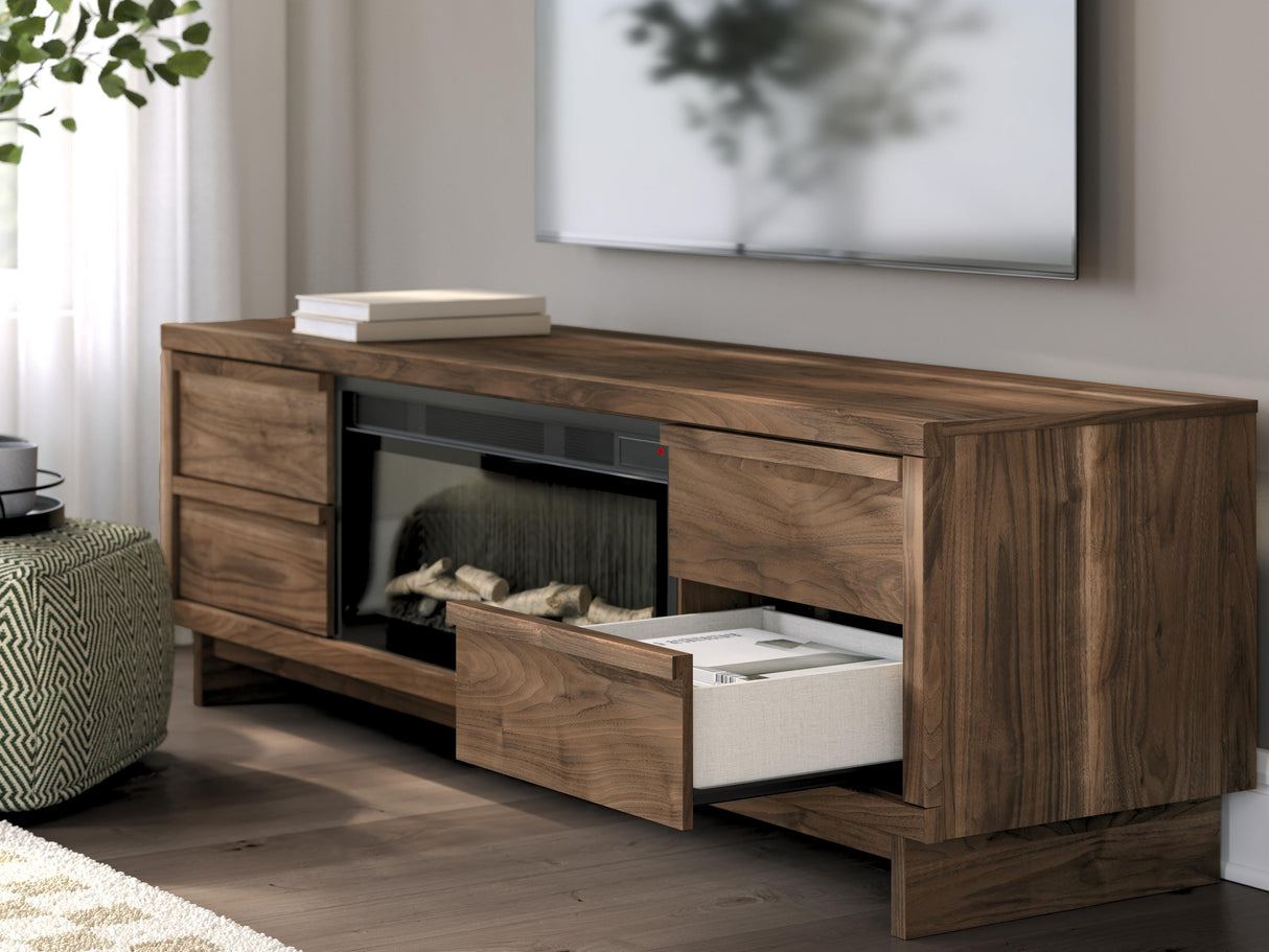 Zadilyn 72" TV Stand with Electric Fireplace - W3367W1