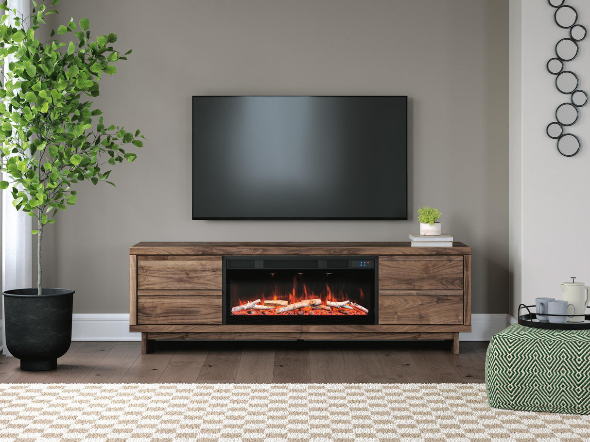 Zadilyn 72" TV Stand with Electric Fireplace - W3367W1