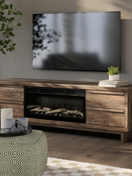 Zadilyn 72" TV Stand with Electric Fireplace - W3367W1