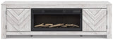 Cayboni 71" TV Stand with Electric Fireplace - W3788W1