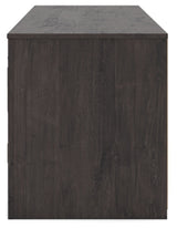 Cayboni 71" TV Stand with Electric Fireplace - W3789W1