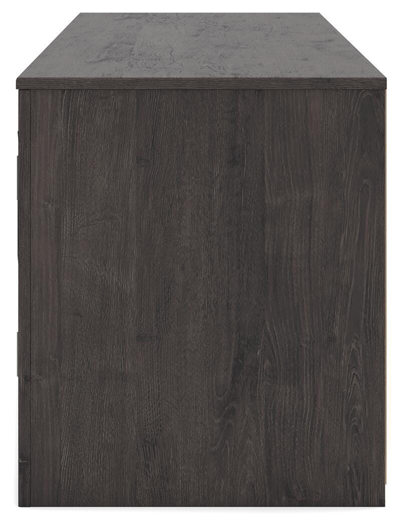 Cayboni 71" TV Stand with Electric Fireplace - W3789W1