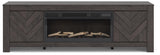 Cayboni 71" TV Stand with Electric Fireplace - W3789W1