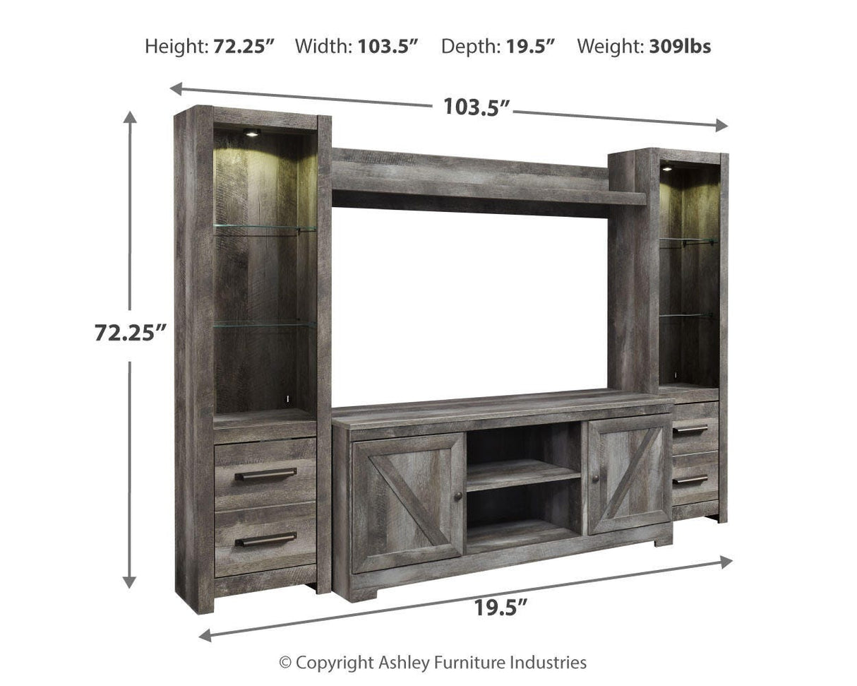 Wynnlow 4-Piece Entertainment Center - W440W2