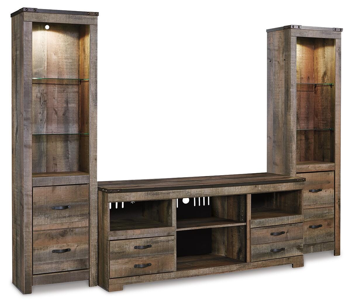 Trinell 3-Piece Entertainment Center - W446W18
