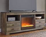 Trinell 63" TV Stand with Electric Fireplace - W446W5