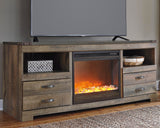 Trinell 63" TV Stand with Electric Fireplace - W446W5