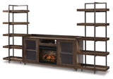 Starmore 3-Piece Wall Unit with Electric Fireplace - W633W6
