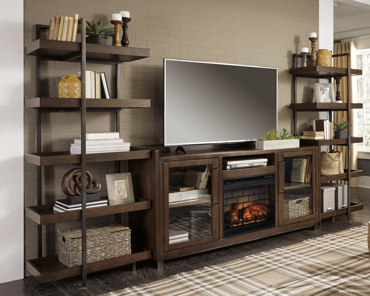 Starmore 3-Piece Wall Unit with Electric Fireplace - W633W6