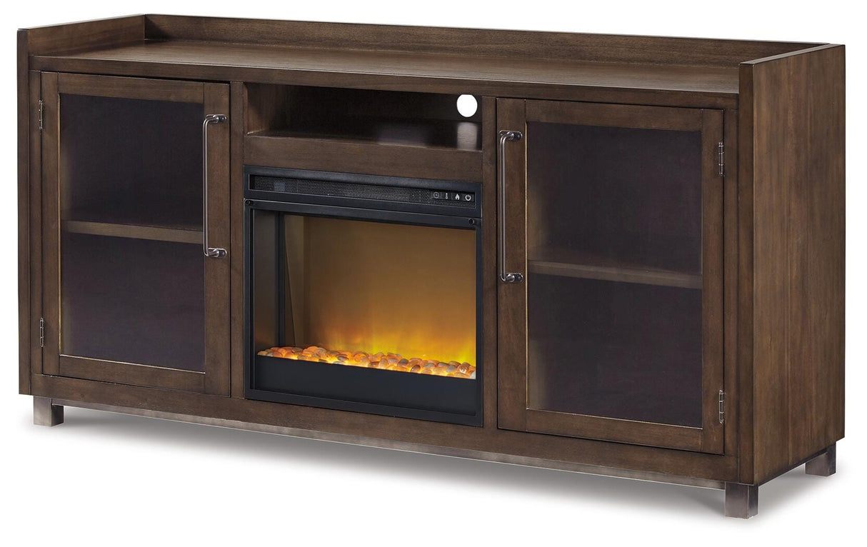 Starmore 70" TV Stand with Electric Fireplace - W633W4
