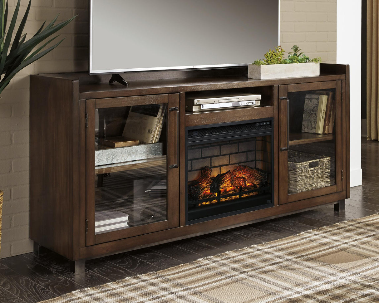 Starmore 70" TV Stand with Electric Fireplace - W633W5