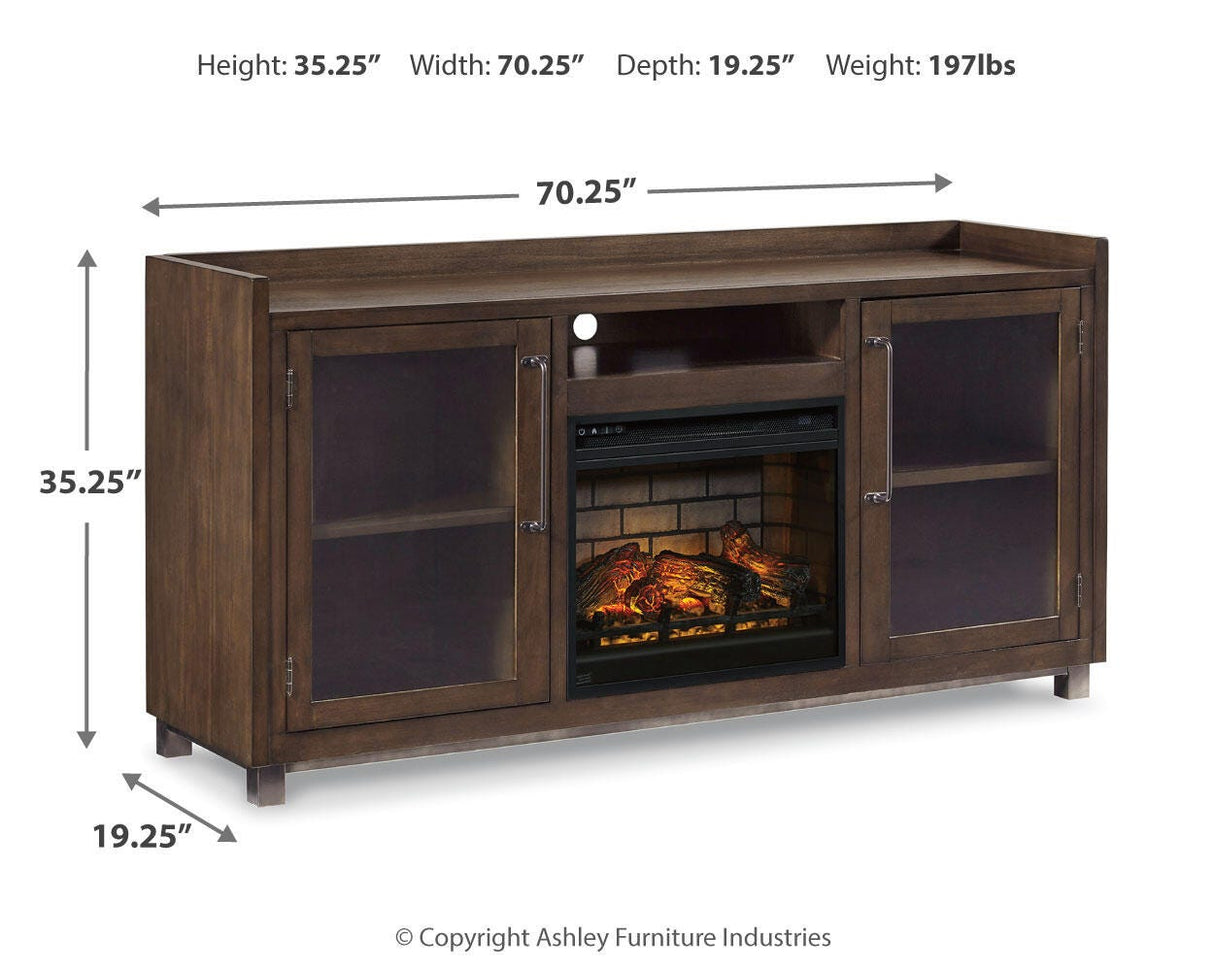 Starmore 70" TV Stand with Electric Fireplace - W633W5