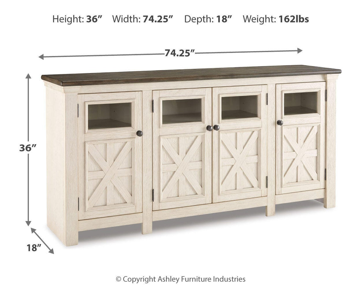 Bolanburg 74" TV Stand - W647-60