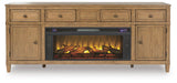 Sharlance 81" TV Stand with Electric Fireplace - W655W1