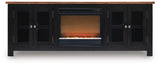 Wildenauer 76" TV Stand with Electric Fireplace - W664W2