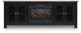Wildenauer 76" TV Stand with Electric Fireplace - W664W1