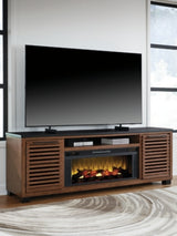 Kallari 84" TV Stand with Electric Fireplace - W737W1