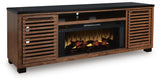 Kallari 84" TV Stand with Electric Fireplace - W737W1