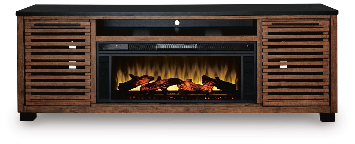 Kallari 84" TV Stand with Electric Fireplace - W737W1