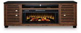 Kallari 84" TV Stand with Electric Fireplace - W737W1