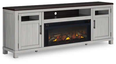 Darborn 88" TV Stand with Electric Fireplace - W796W1