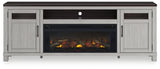 Darborn 88" TV Stand with Electric Fireplace - W796W1