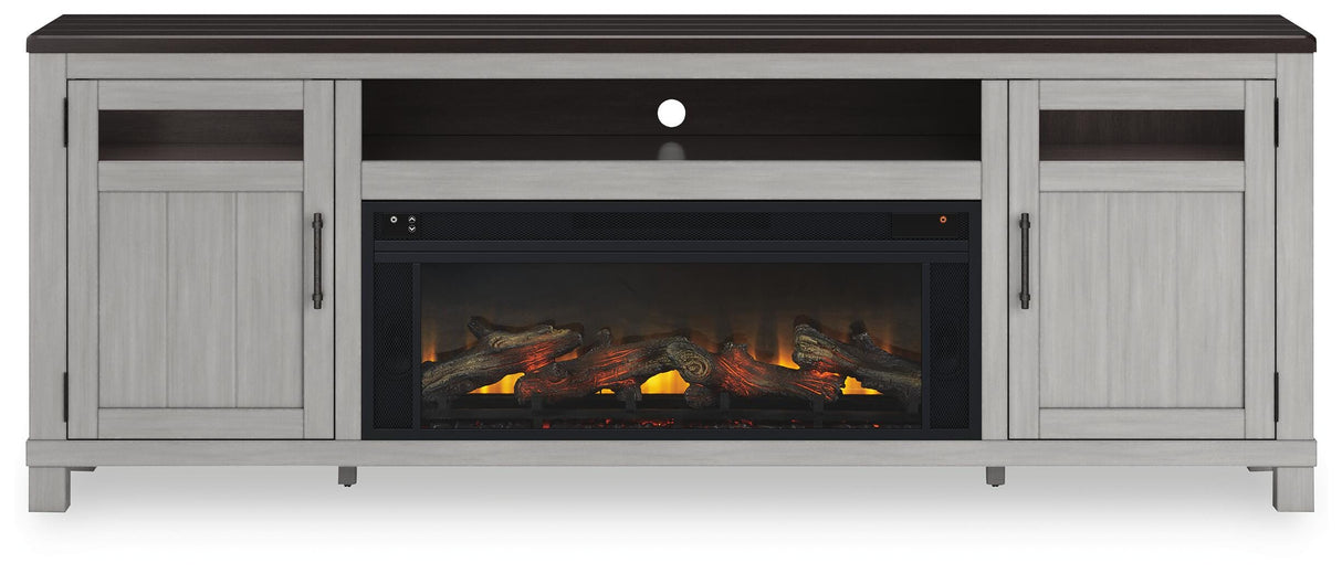 Darborn 88" TV Stand with Electric Fireplace - W796W1
