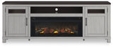 Darborn 88" TV Stand with Electric Fireplace - W796W1