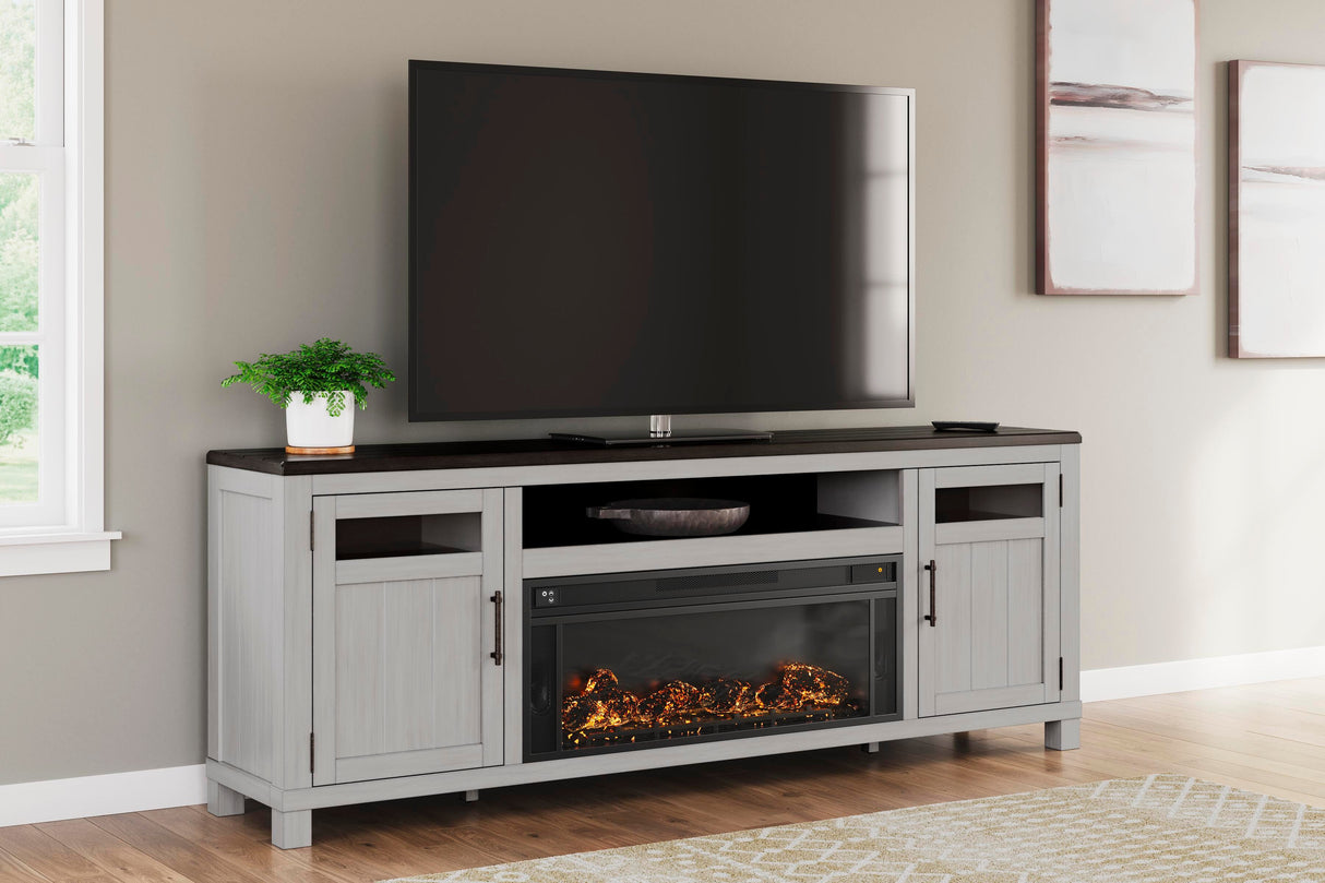 Darborn 88" TV Stand with Electric Fireplace - W796W1