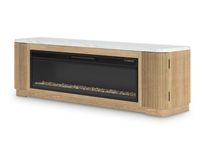 Camdill 80" TV Stand with Electric Fireplace - W808W1