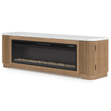 Camdill 80" TV Stand with Electric Fireplace - W808W1